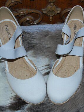 East Spirit White Espadrille